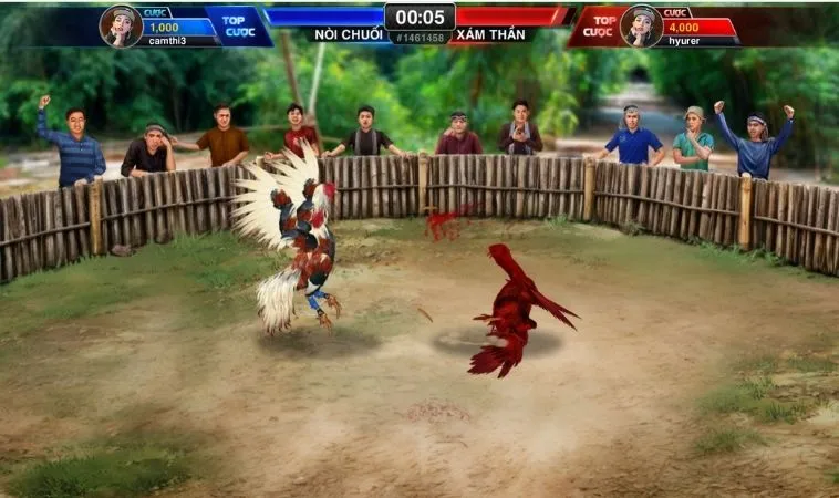 Giao diện chơi Đá Gà 3D Tại VN86
